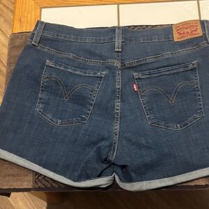 Levi's Women's Classic Blue Jean Shorts